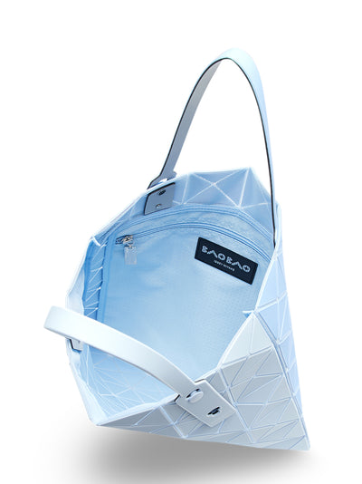 LUCENT W COLOR Tote (6*6) (Light Blue X Blue)