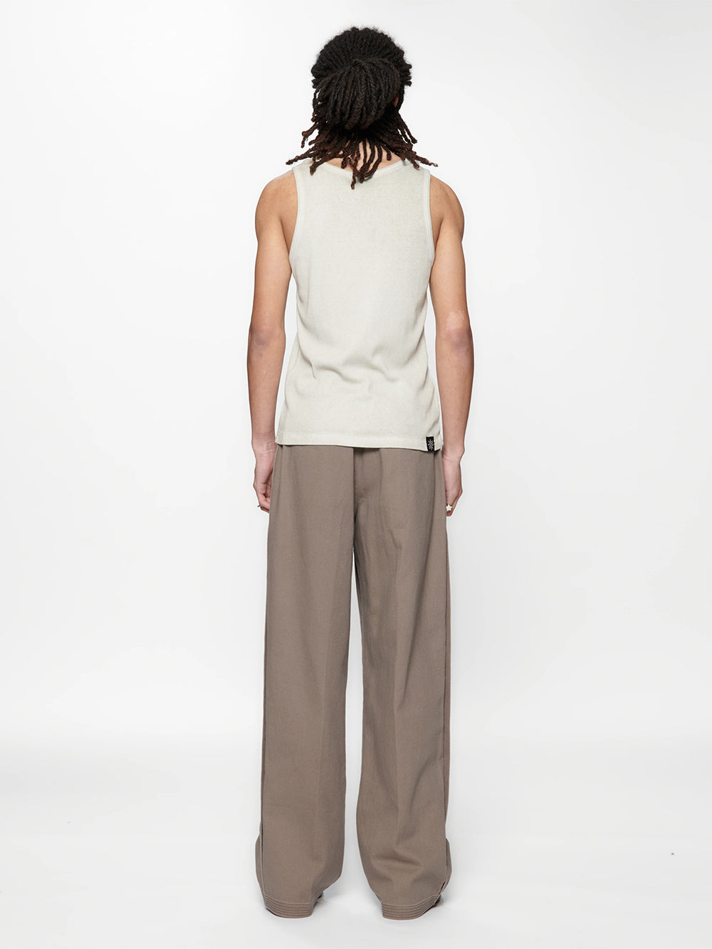 Pleated Work Pant (Gravel)