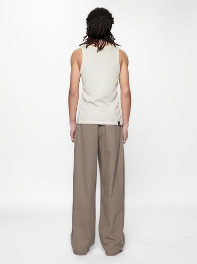 Pleated Work Pant (Gravel)