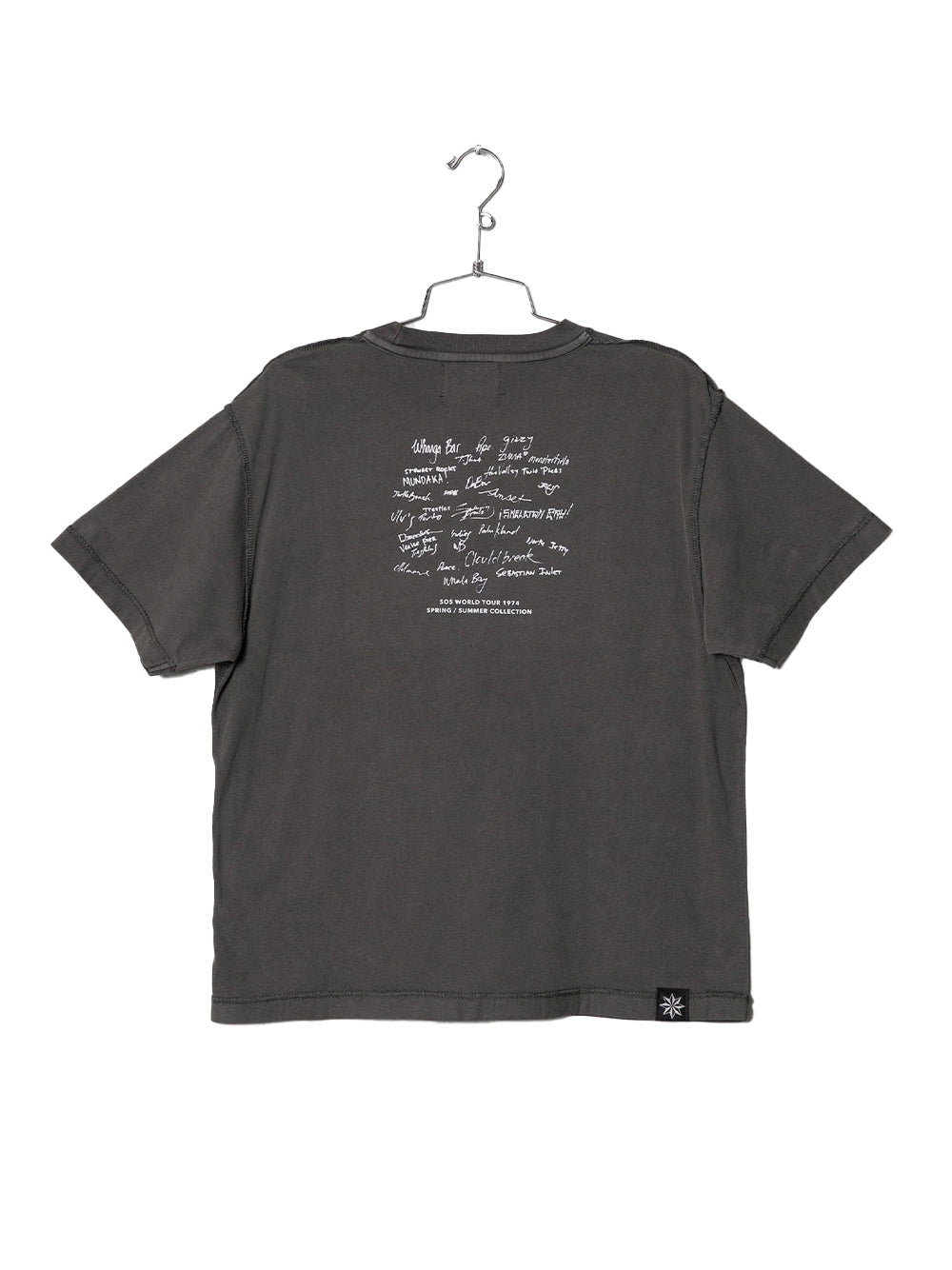 Swim Team Tee Charcoal