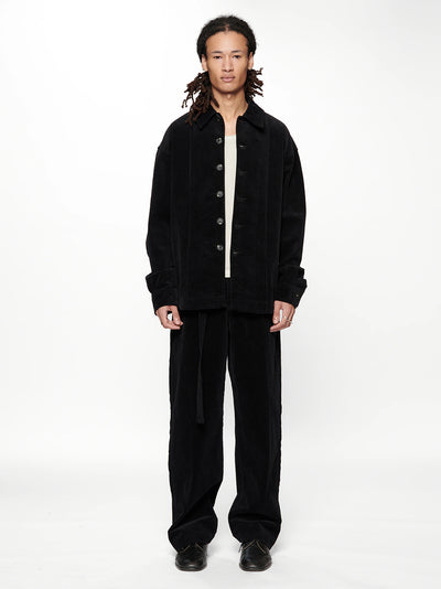 Float Overshirt (Vintage Black Corduroy)