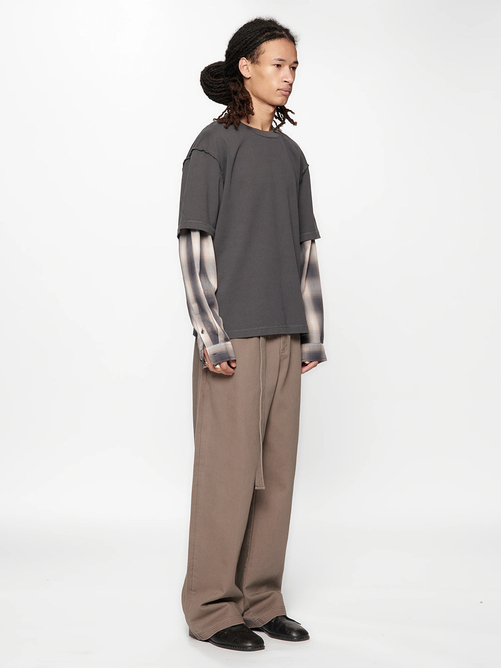 Dead End Shirt (Charcoal/Check)