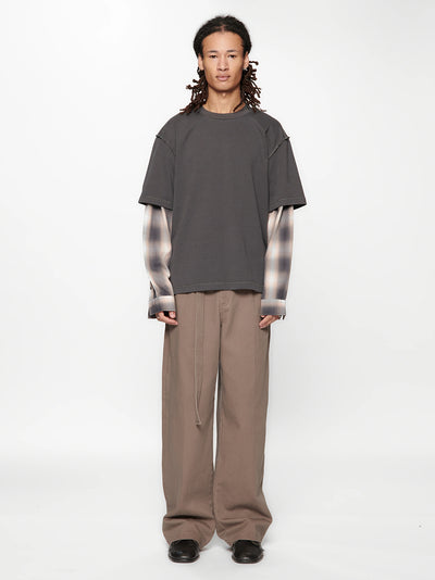 Dead End Shirt (Charcoal/Check)