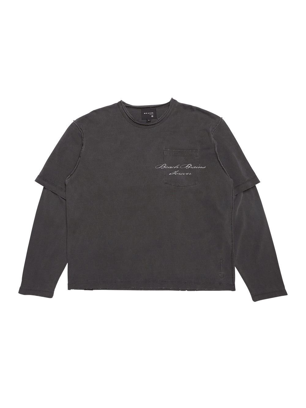 BB Forever Long Sleeve Tee (Charcoal)