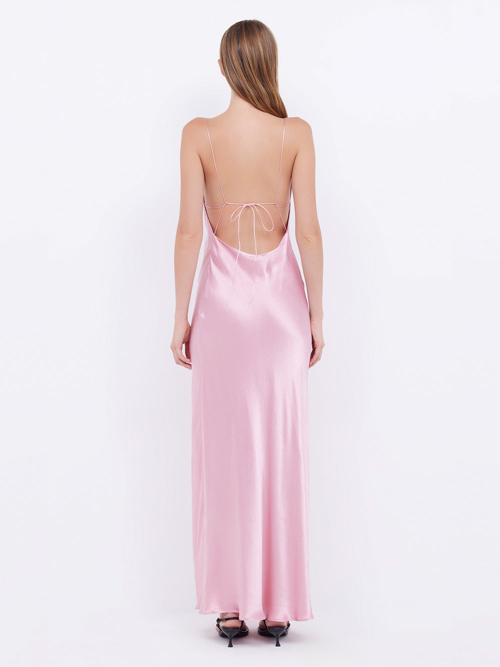 Ayala Cowl Maxi Dress (Dusty Pink)