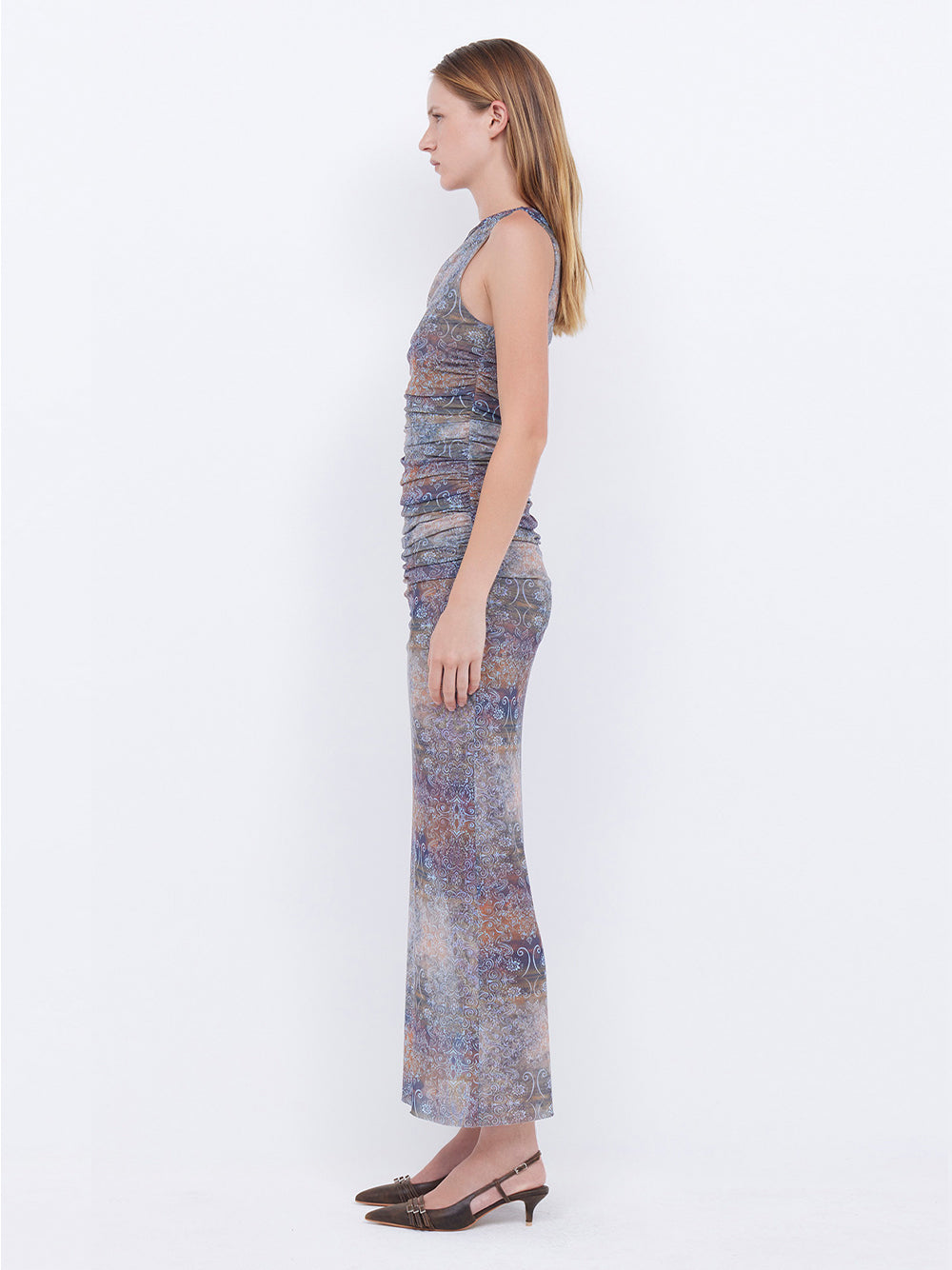 Malaya Maxi Dress (Skyfire Ombre)