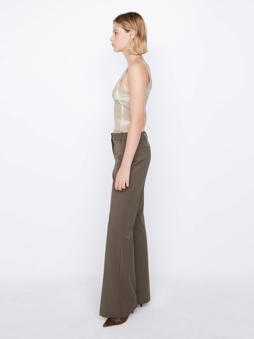 Marissa Bootleg Pant (Olive)