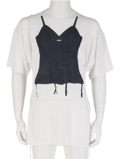 Archive I Printing T-Shirt D White(Black)