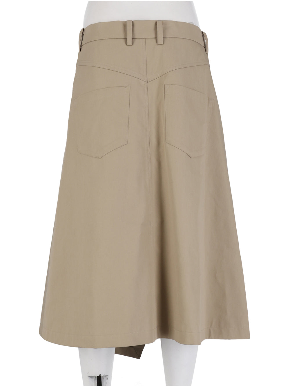 Wrap-Around Skirt Camel Beige