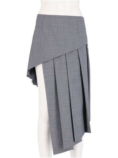 Elf Pleated Skirt Grey
