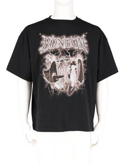 Graphic Tshirt Black(Brown)