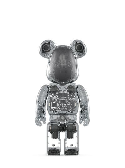 Portable Bluetooth Bearbrick Audio 400% Clear