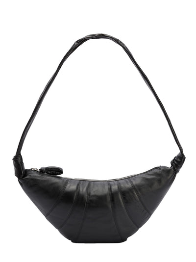 Medium Croissant Bag Black