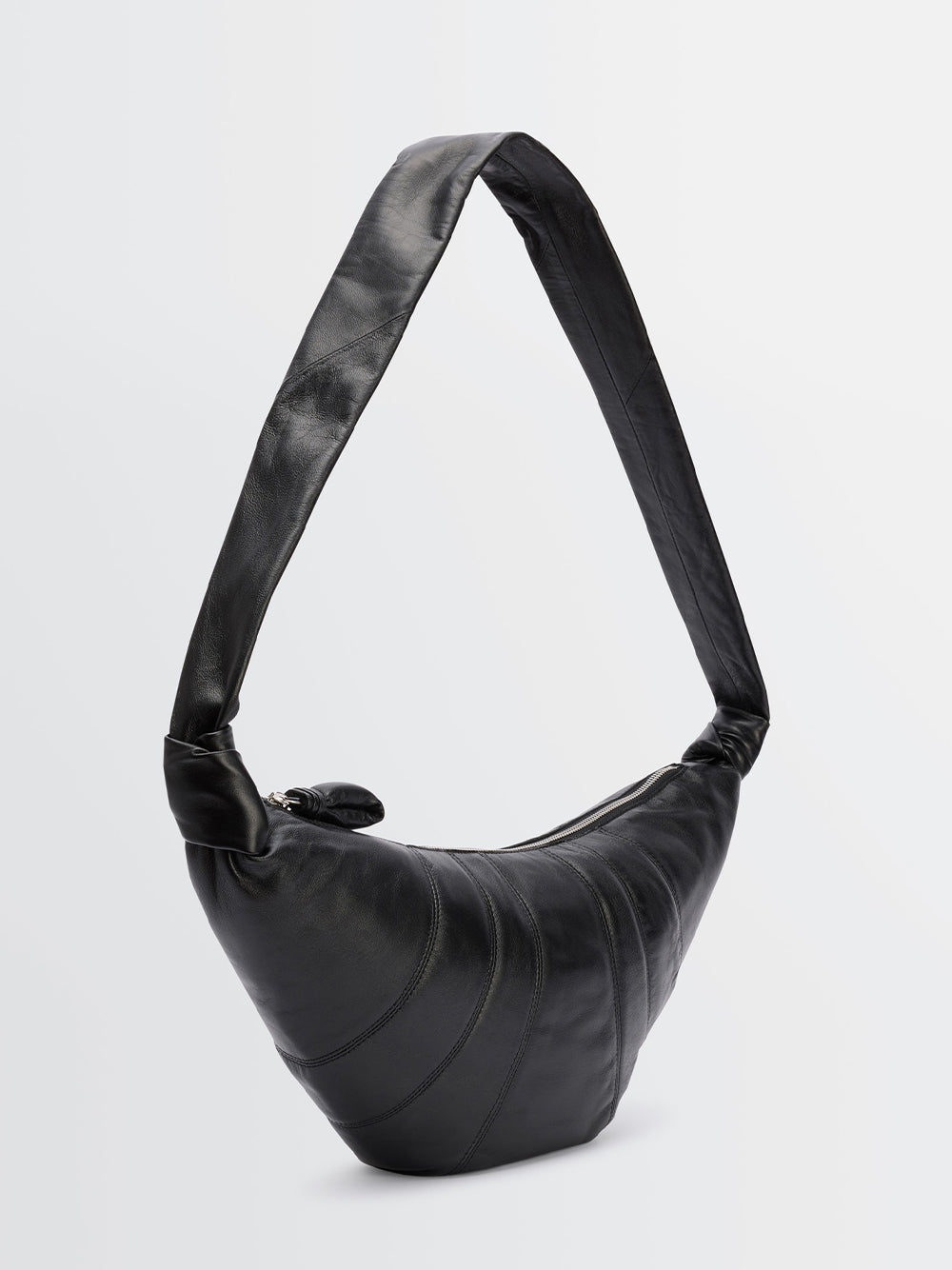 Medium Croissant Bag Black