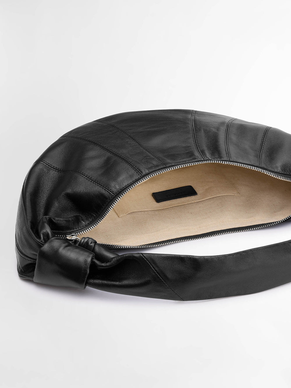 Fortune Croissant Bag Black