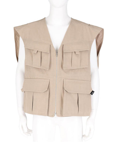 Gaia Vest Jacket Beige