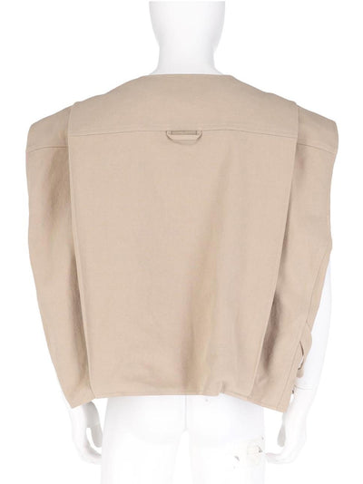 Gaia Vest Jacket Beige