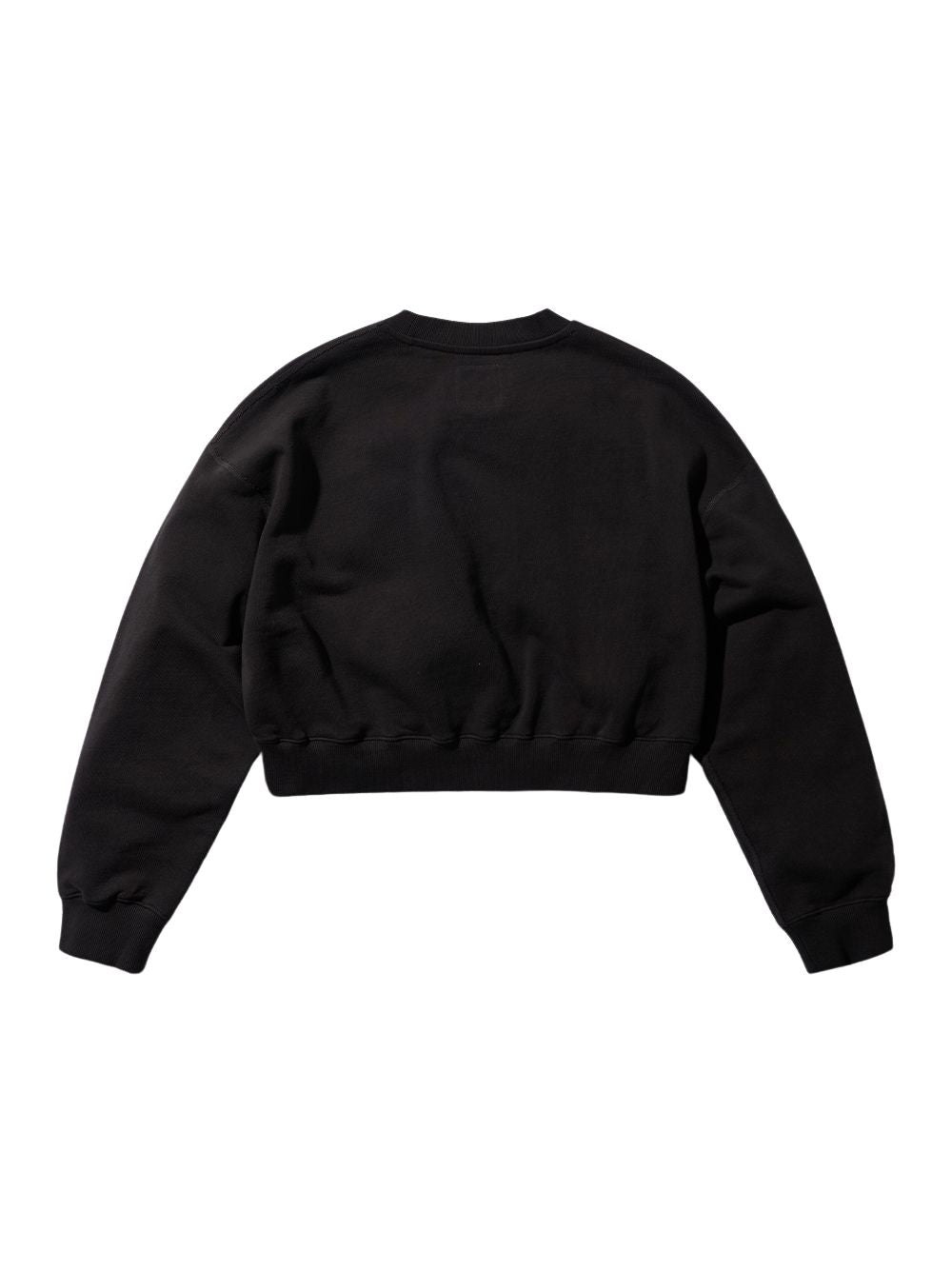 AECA Big Logo Crop Sweat (Charcoal/White)