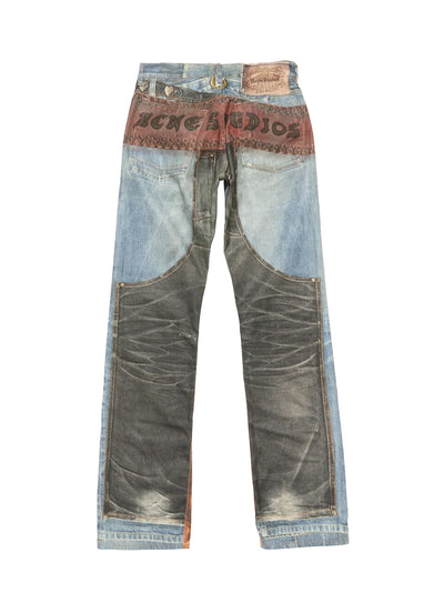 Regular Fit Jeans - 2010 (Blue/Black)