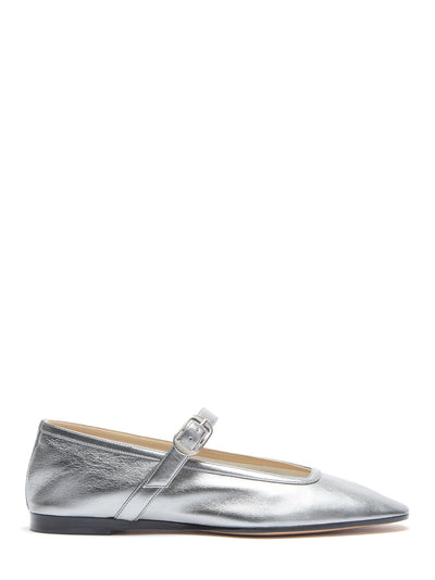 Ballet Mary Jane
Leather Silver