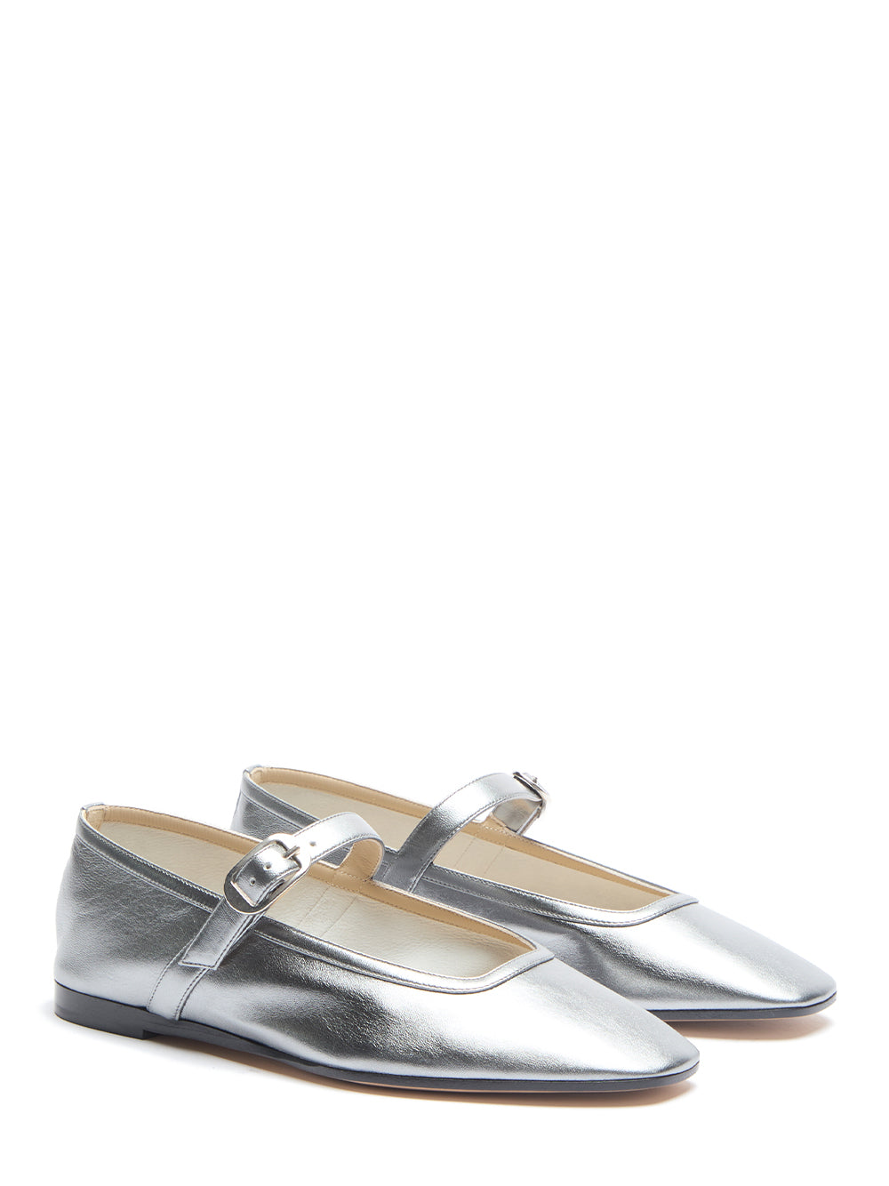 Ballet Mary Jane
Leather Silver