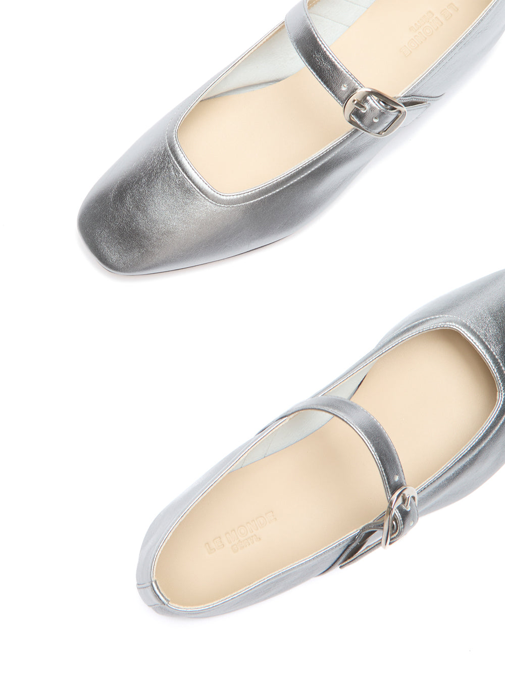 Ballet Mary Jane
Leather Silver