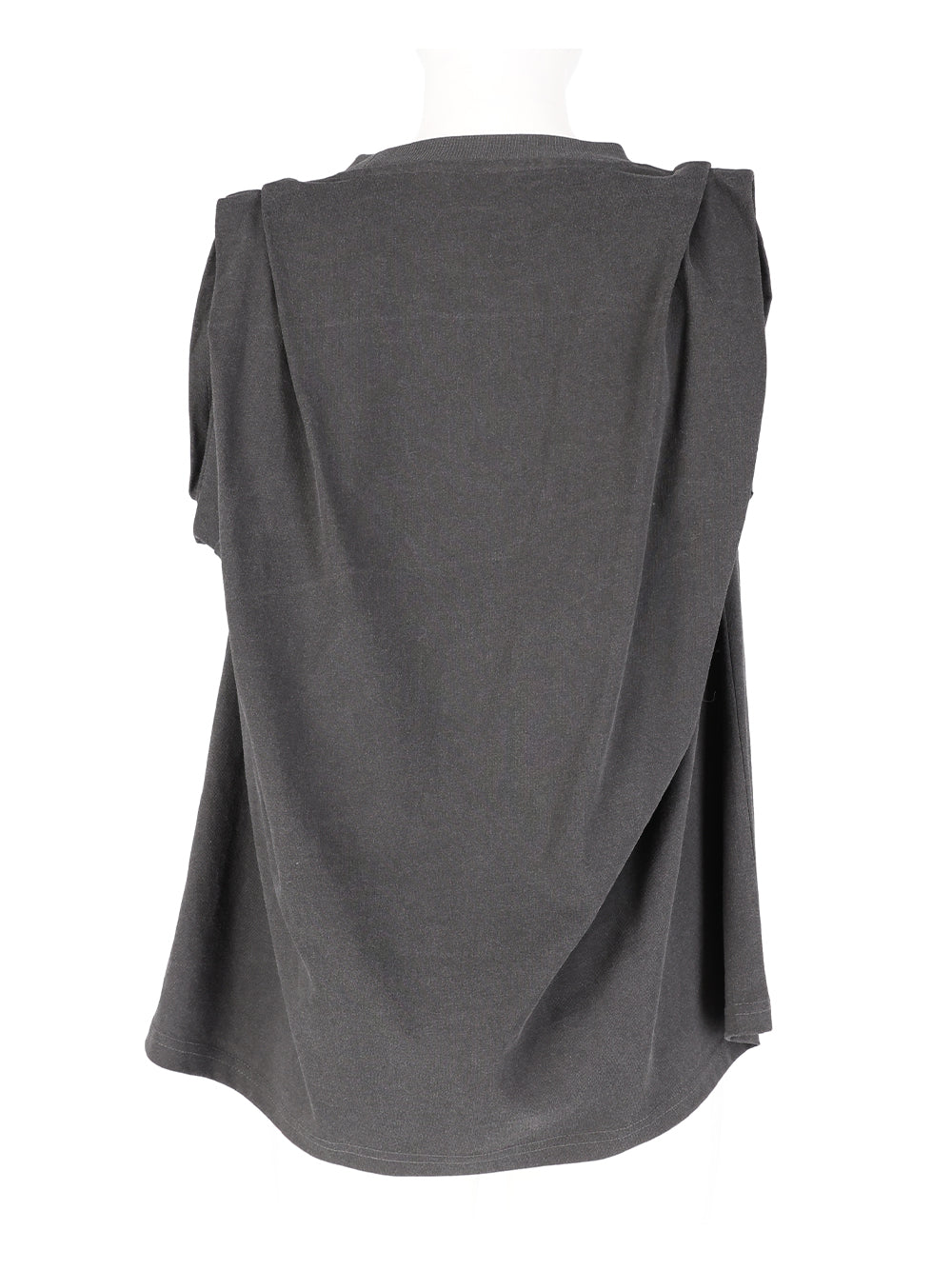 Demian Sleeveless Cotton Tank Top (Black)