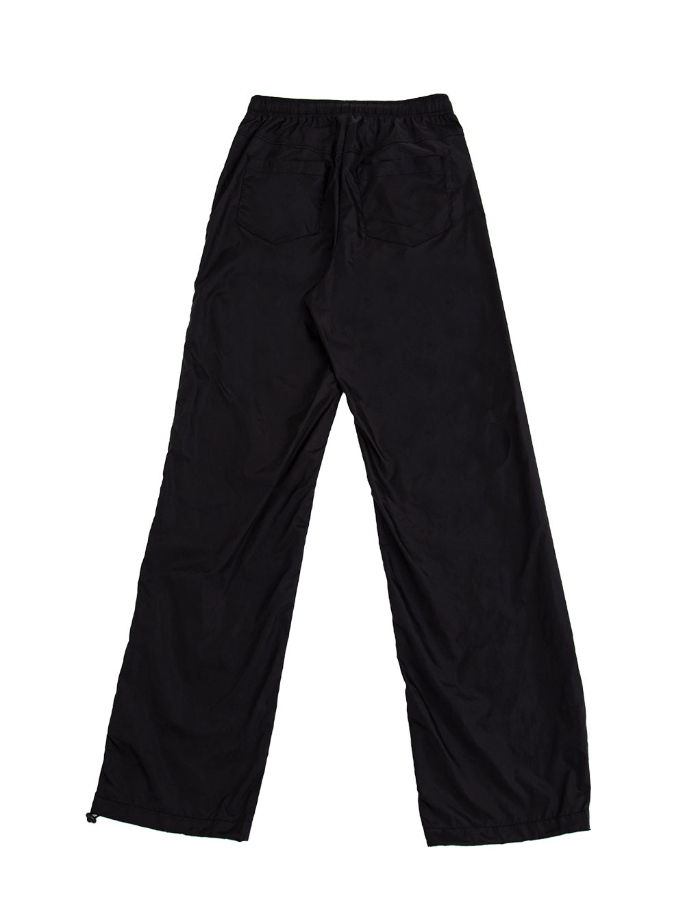 Tucked Windbreaker Pants (Black)