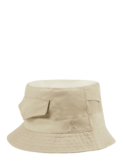 Baracuta Cloth Bucket Hat Mm Natural