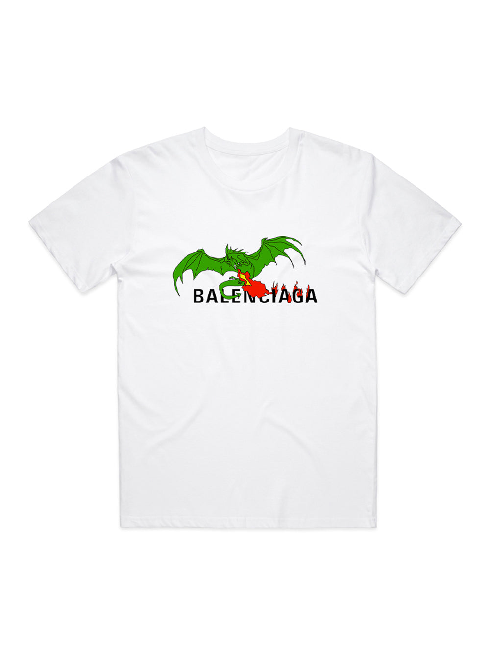 Dragon Balenciaga T-Shirt (White)