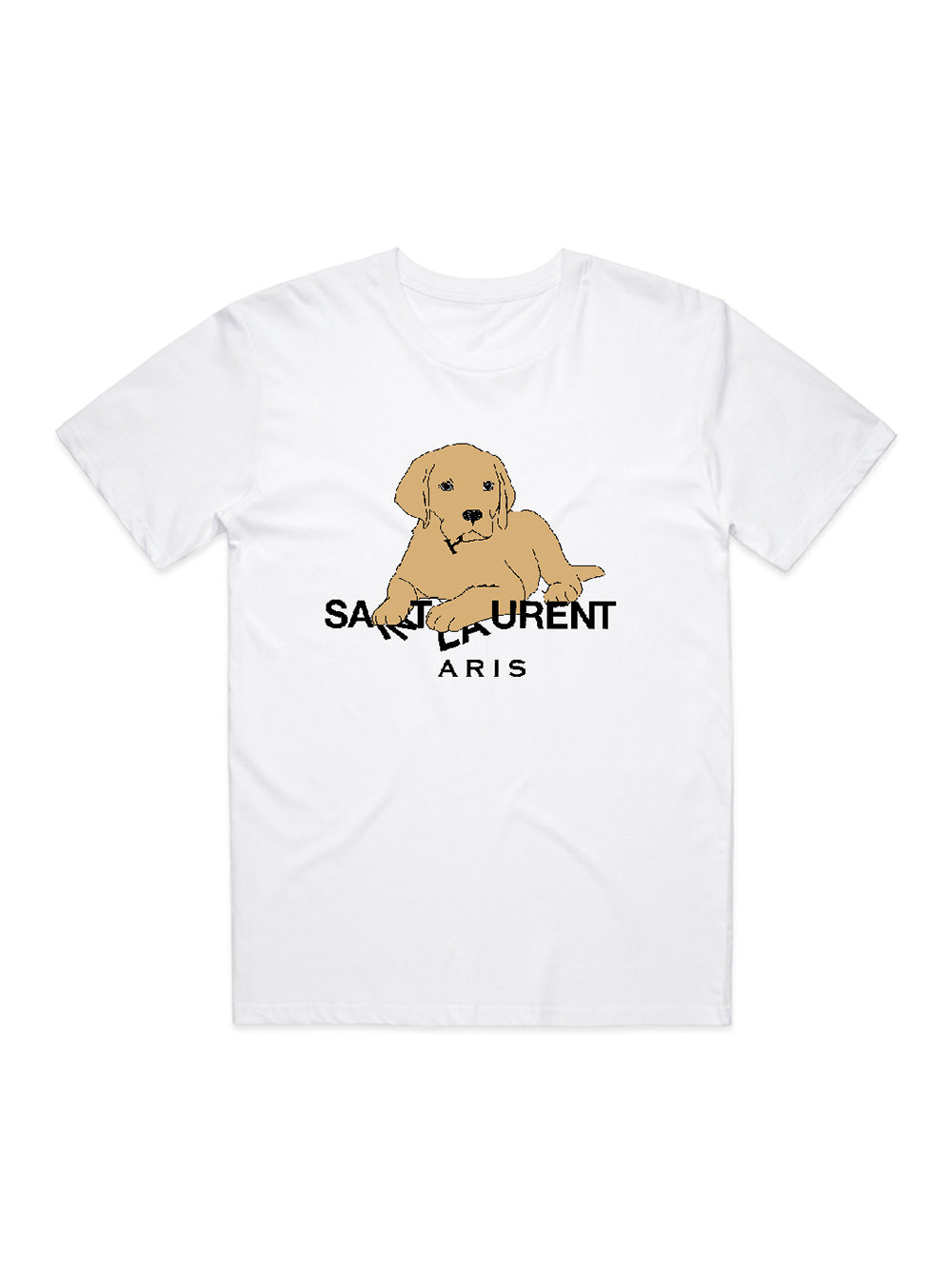 Saint Puppy Chew T-Shirt (White)