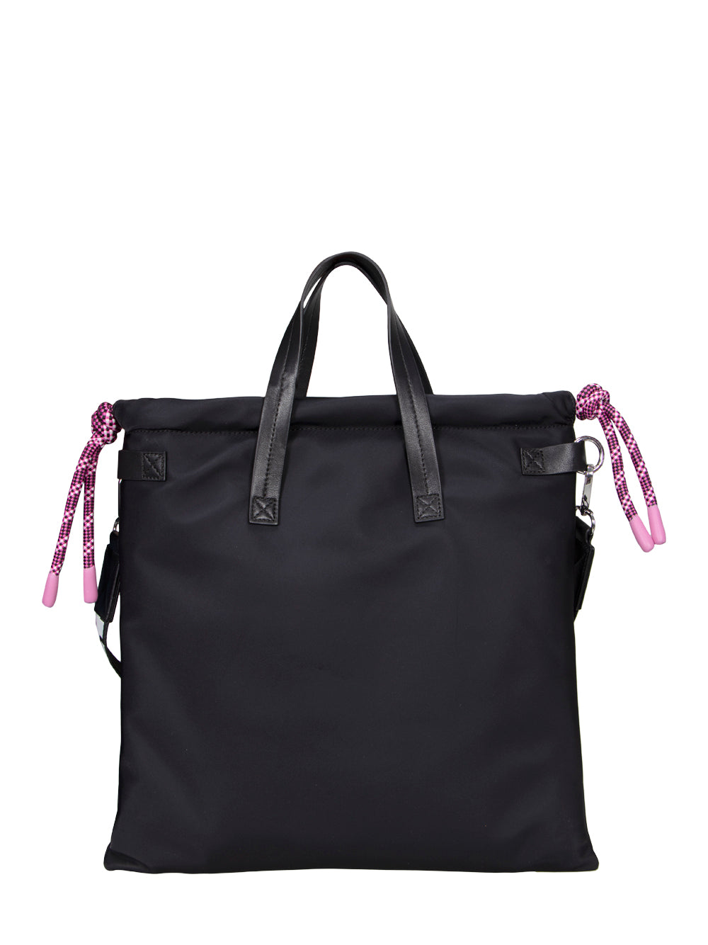 Brooklyn Heights MD Drawstring Shopping (Black/Silver)
