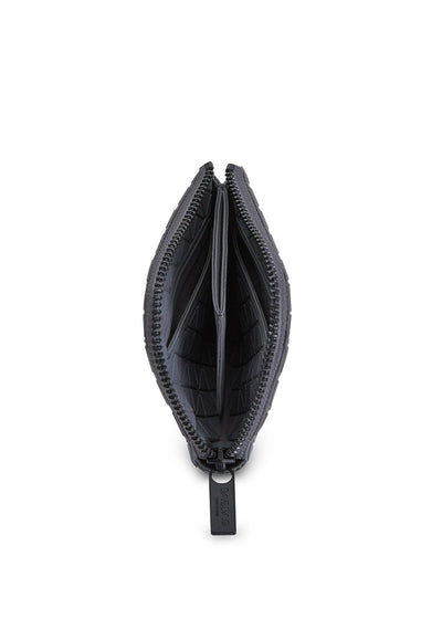 CLAM WALLET ONE-TONE Small Wallet (Gray)