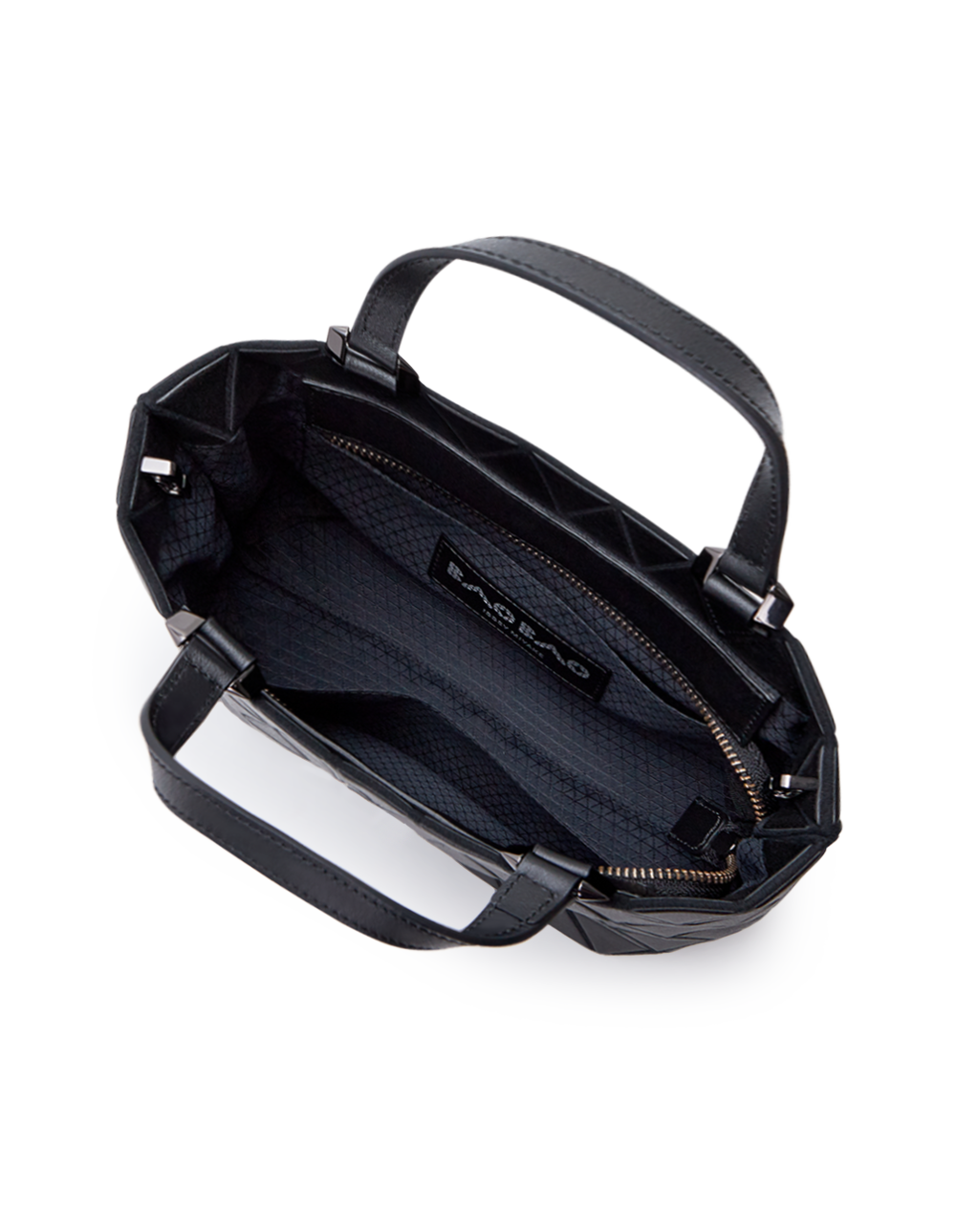 CRYSTAL MATTE Handbag (Mini) (Matte Black)