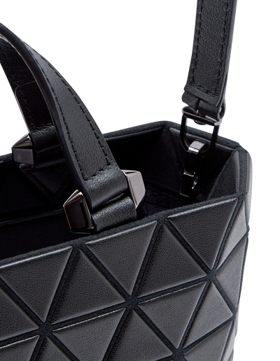 CRYSTAL MATTE Handbag (Mini) (Matte Black)