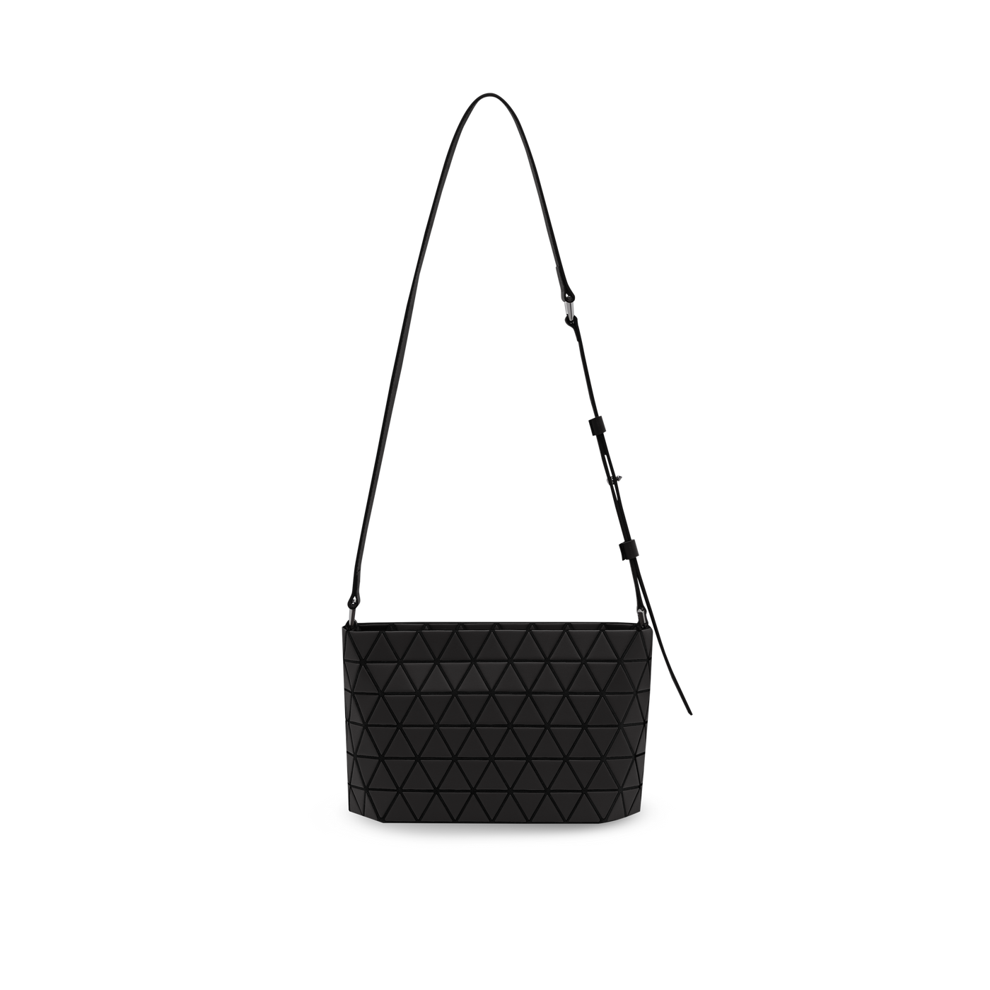 CRYSTAL MATTE Shoulder Bag (Matte Black)