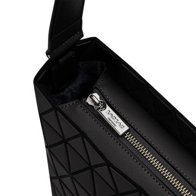CRYSTAL MATTE Shoulder Bag (Matte Black)