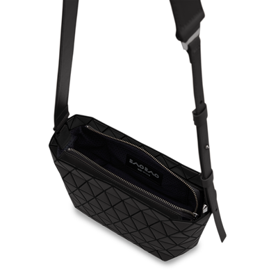 CRYSTAL MATTE Shoulder Bag (Matte Black)