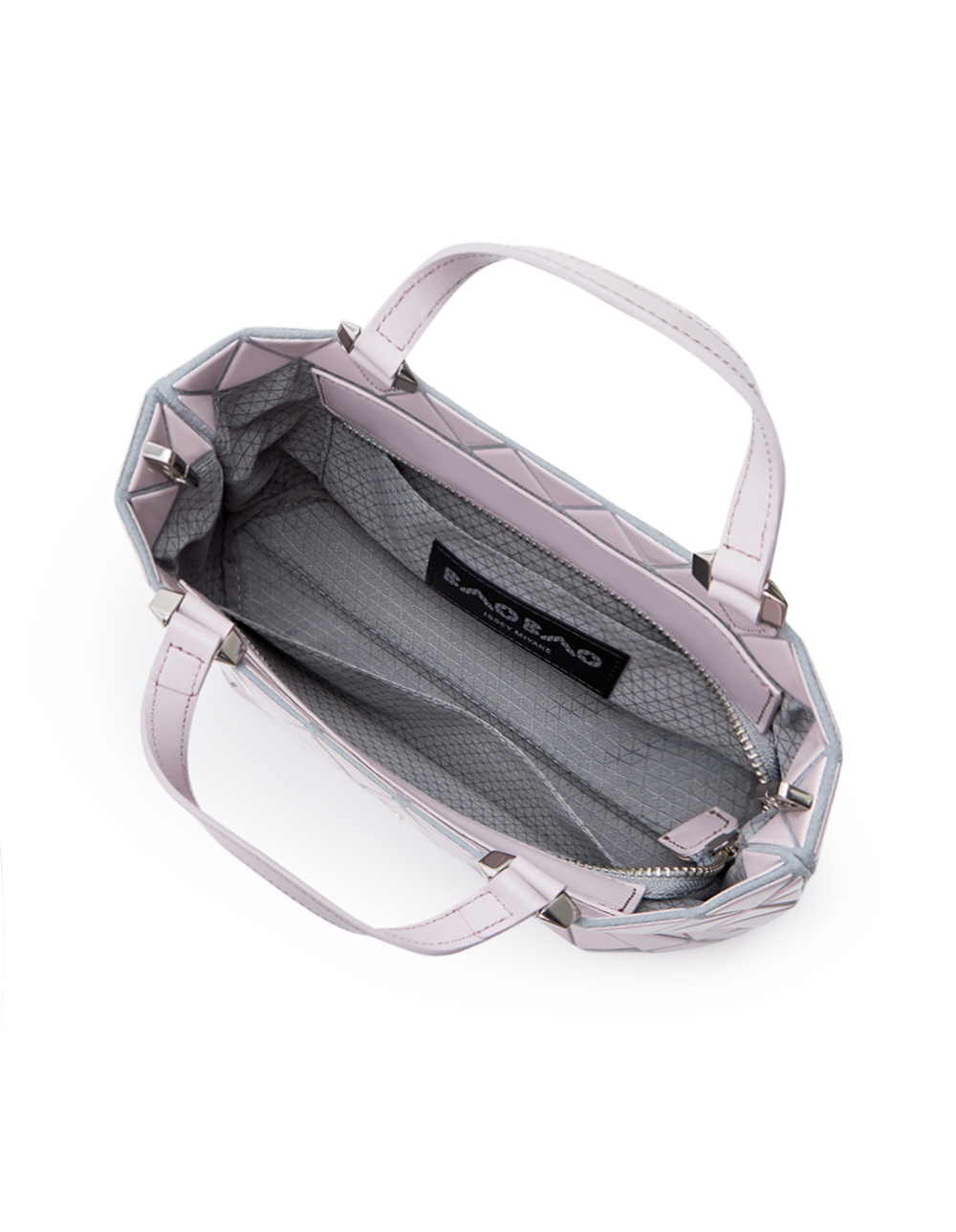 CRYSTAL GLOSS Handbag (Mini) (Light Pink)