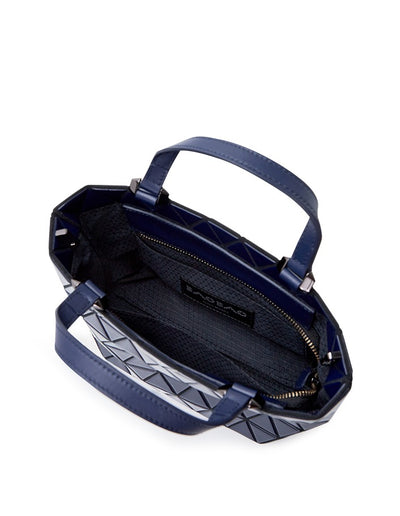 CRYSTAL GLOSS Handbag (Mini) (Navy)