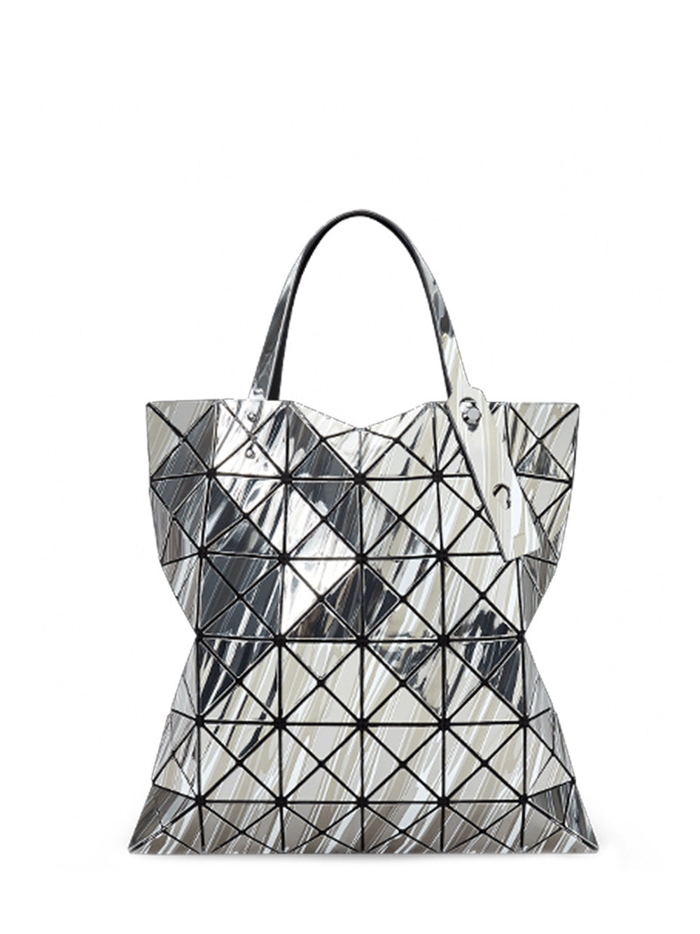       Bao-Bao-Issey-Miyake-Drape-Tote-6X6-Grey-1