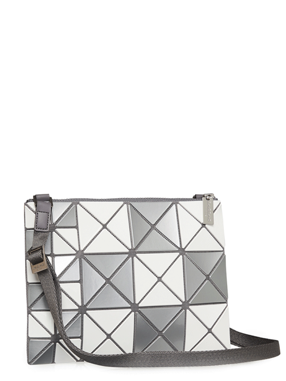 Bao-Bao-Issey-Miyake-Ichimatsu-Cross-Body-3X4-Silver-2