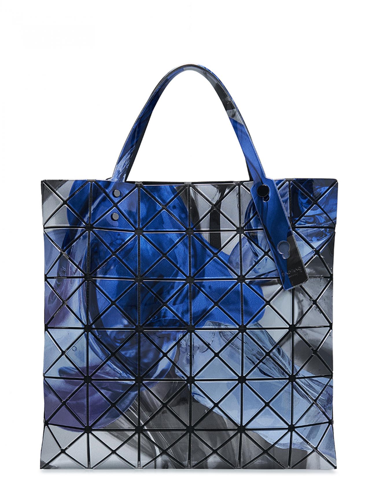     Bao-Bao-Issey-Miyake-Jelly-Tote-6x6-Silver-1