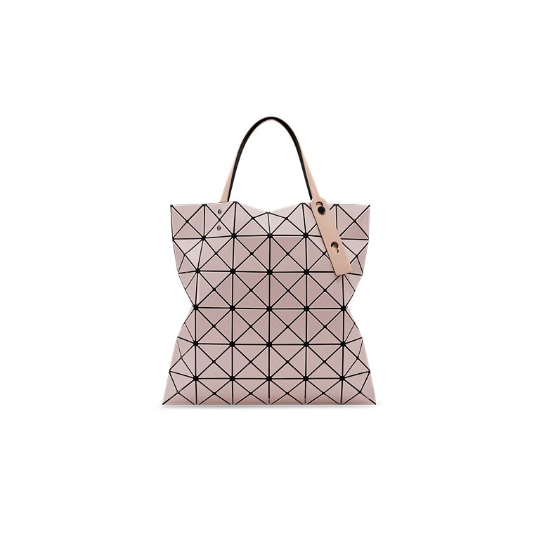 LUCENT GLOSS MIX Tote (6*6) (Light Pink & Light Orange)