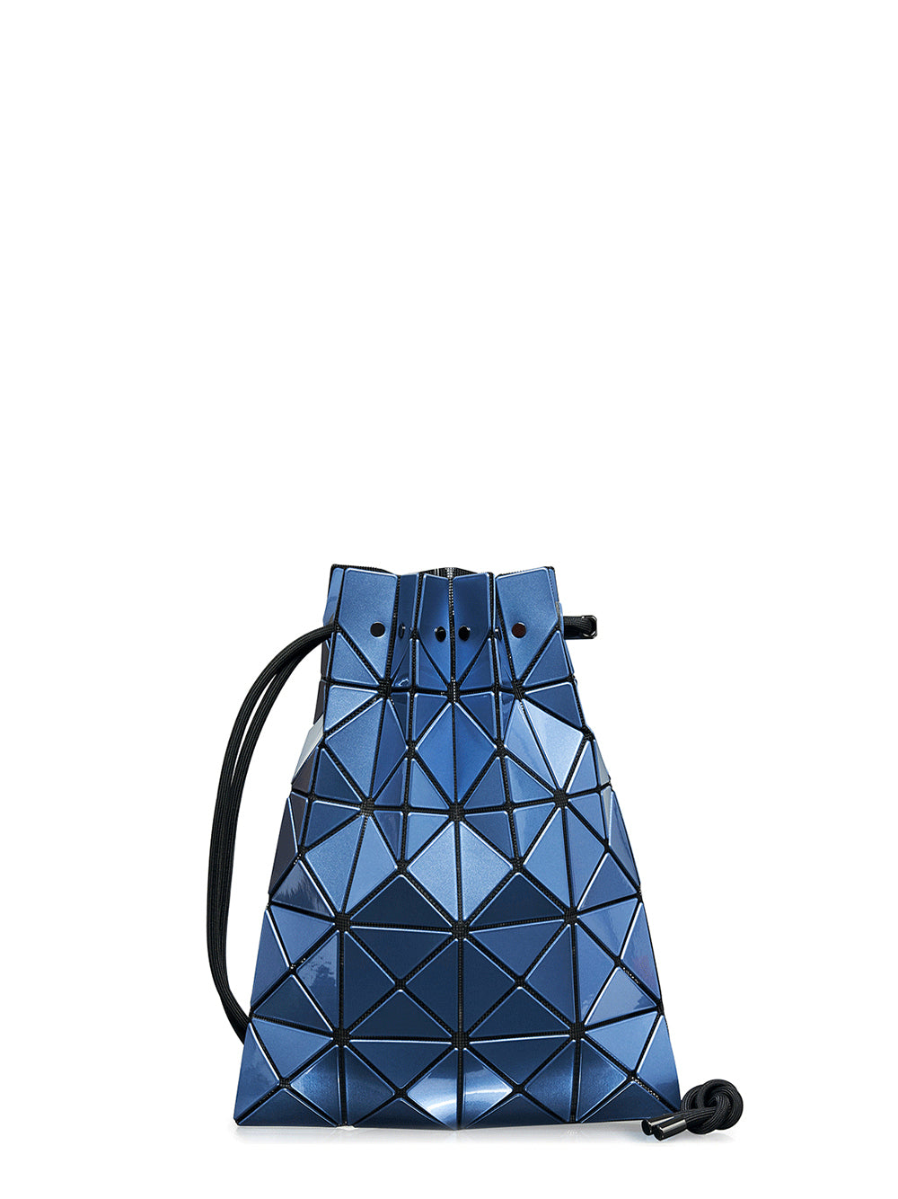LUCENT METALLIC Mini Handbag (Blue)