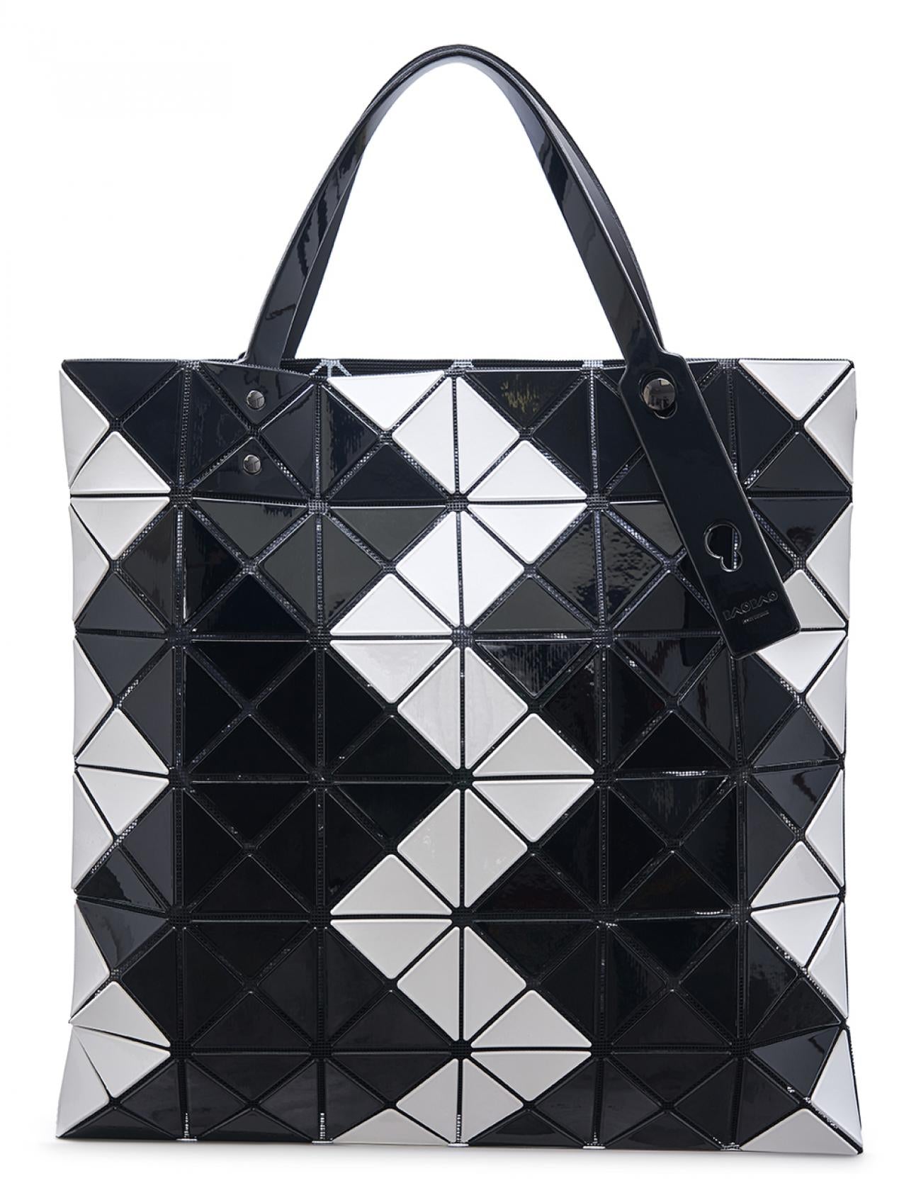     Bao-Bao-Issey-Miyake-Lucent-Zigzag-Tote-White-1