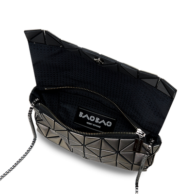 PLATINUM COFFRET Shoulder Bag (Gunmetal)