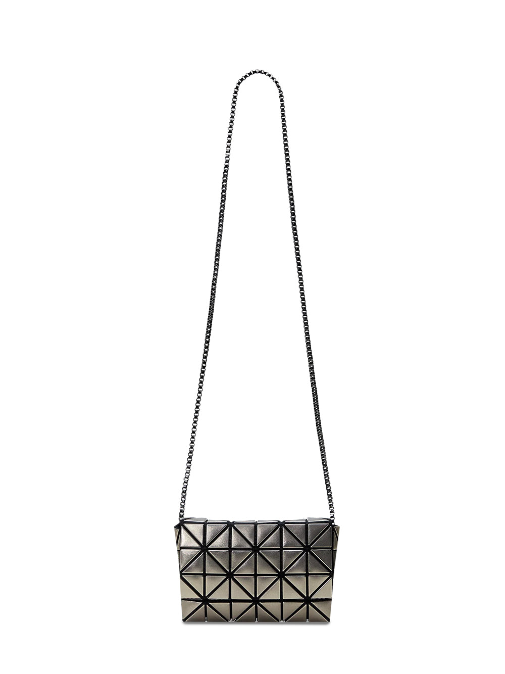 PRISM GEOMETRIC Clutch Bag (Gunmetal)