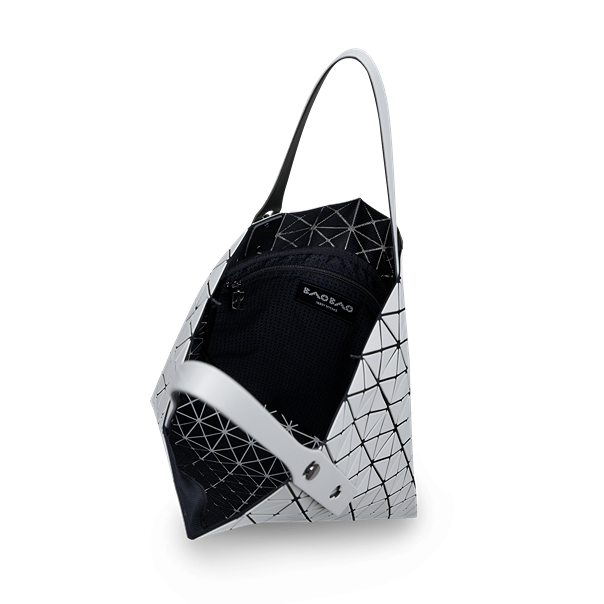    Bao-Bao-Issey-Miyake-Prism-Frost-Tote-10x10-Grey-3