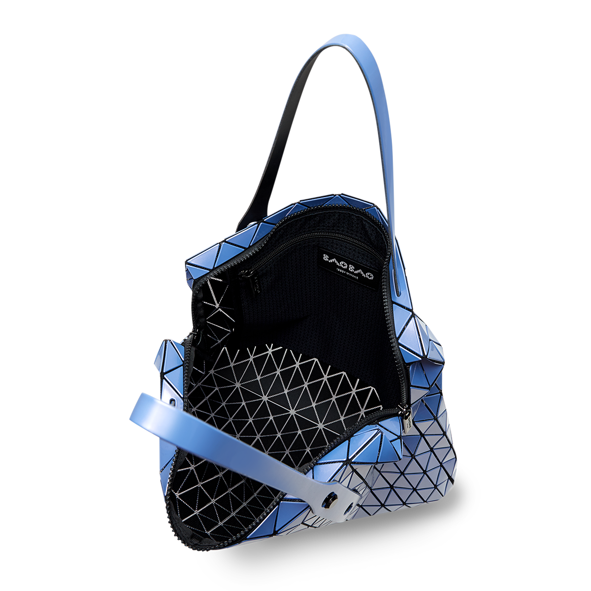ROW METALLIC Handbag (Light Blue)